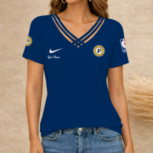 Limited Edition – Customized NBA Indiana Pacers V-Neck Shirt