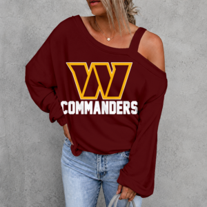 Limited Edition – Customized NFL Washington Commanders Drop Shoulder Sweatshirt