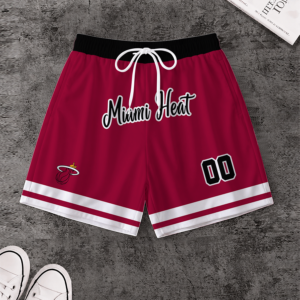 Limited Edition – Customized NBA Miami Heat Short Pants