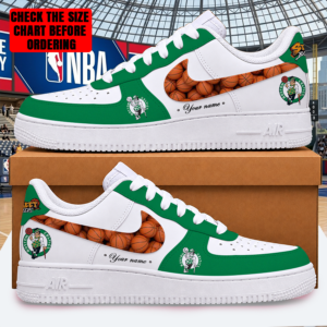 Limited Edition – Customized NBA Boston Celtics Af1 Shoes