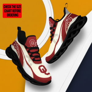 Limited Edition – New Customized NCAA Oklahoma Sooners Max Soul Sneakers