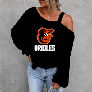 Limited Edition – Customized MLB Baltimore Orioles Drop Shoulder Sweatshirt