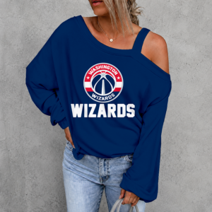 Limited Edition – Customized NBA Washington Wizards Drop Shoulder Sweatshirt