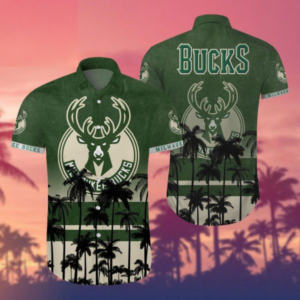 Limited Edition – Customized NBA Milwaukee Bucks Unisex Hawaiian Shirt