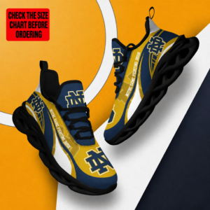 Limited Edition – New Customized NCAA Notre Dame Fighting Irish Max Soul Sneakers