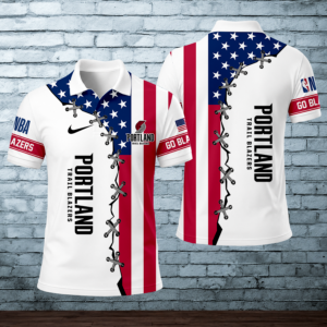 Limited Edition – Customized NBA Portland Trail Blazers Polo Shirt