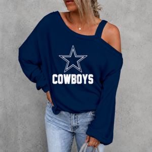 Limited Edition – Customized NFL Dallas Cowboys Drop Shoulder Sweatshirt