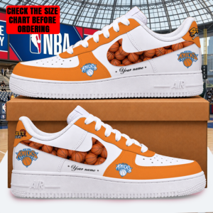 Limited Edition – Customized NBA New York Knicks Af1 Shoes