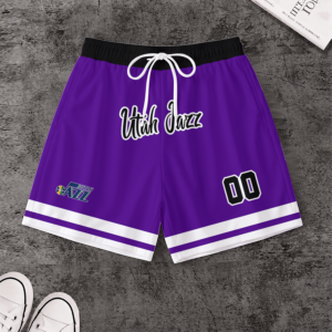 Limited Edition – Customized NBA Utah Jazz Short Pants