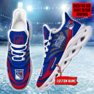 Limited Edition – Customized NHL New York Rangers Max Soul Shoes