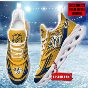 Limited Edition – Customized NHL Nashville Predators Max Soul Shoes