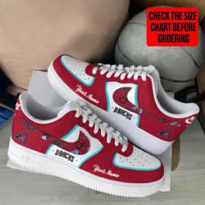 Limited Edition – Customized MLB Arizona Diamondbacks Af1 Shoes