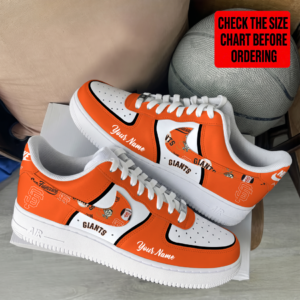 Limited Edition – Customized MLB San Francisco Giants Af1 Shoes
