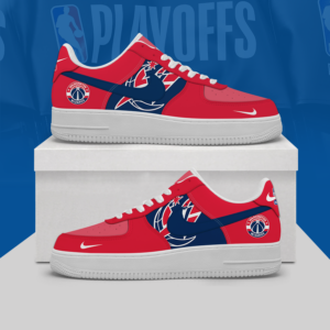 Limited Edition – Customized NBA Washington Wizards Af1 Shoes