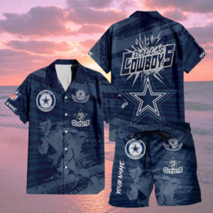 Limited Edition – Customized NFL Dallas Cowboys Unisex Hawaiian Shirt & Shorts Set