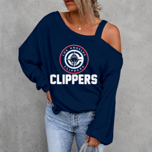 Limited Edition – Customized NBA Los Angeles Clippers Drop Shoulder Sweatshirt