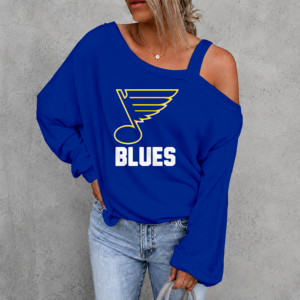 Limited Edition – Customized NHL St. Louis Blues Drop Shoulder Sweatshirt
