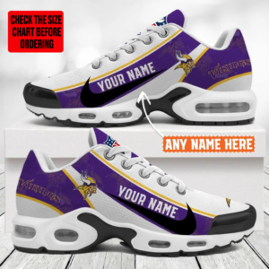 Limited Edition – Customized NFL Minnesota Vikings Air Max Plus Sneakers