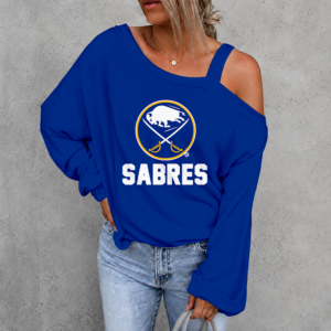 Limited Edition – Customized NHL Buffalo Sabres Drop Shoulder Sweatshirt