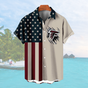 Limited Edition – Customized NFL Atlanta Falcons Patriotic 250 Usa Hawaiian Shirt