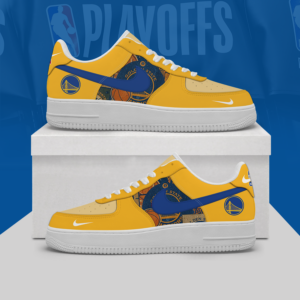 Limited Edition – Customized NBA Golden State Warriors Af1 Shoes