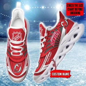 Limited Edition – Customized NHL New Jersey Devils Max Soul Shoes