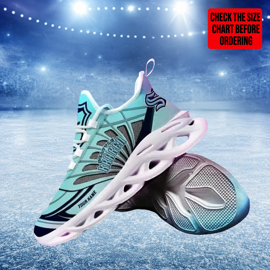 Limited Edition – Customized NHL Seattle Kraken Max Soul Shoes