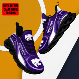 Limited Edition – New Customized NCAA Kansas State Wildcats Max Soul Sneakers