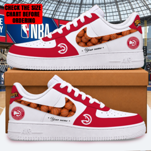 Limited Edition – Customized NBA Atlanta Hawks Af1 Shoes