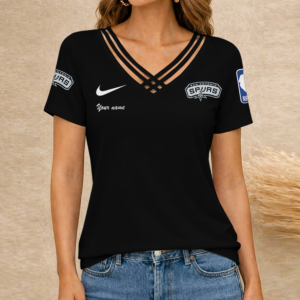 Limited Edition – Customized NBA San Antonio Spurs V-Neck Shirt
