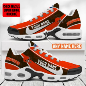 Limited Edition – Customized NFL Cleveland Browns Air Max Plus Sneakers