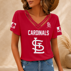 Limited Edition – Customized MLB St. Louis Cardinals V-Neck Shirt