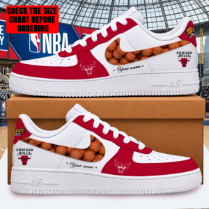 Limited Edition – Customized NBA Chicago Bulls Af1 Shoes