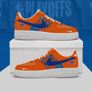 Limited Edition – Customized NBA New York Knicks Af1 Shoes