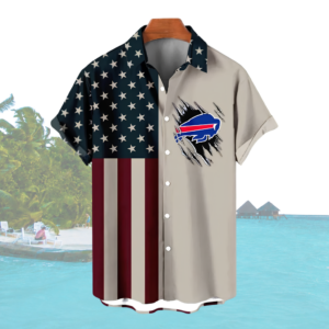 Limited Edition – Customized NFL Buffalo Bills Patriotic 250 Usa Hawaiian Shirt