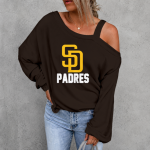 Limited Edition – Customized MLB San Diego Padres Drop Shoulder Sweatshirt