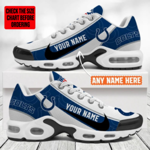 Limited Edition – Customized NFL Indianapolis Colts Air Max Plus Sneakers