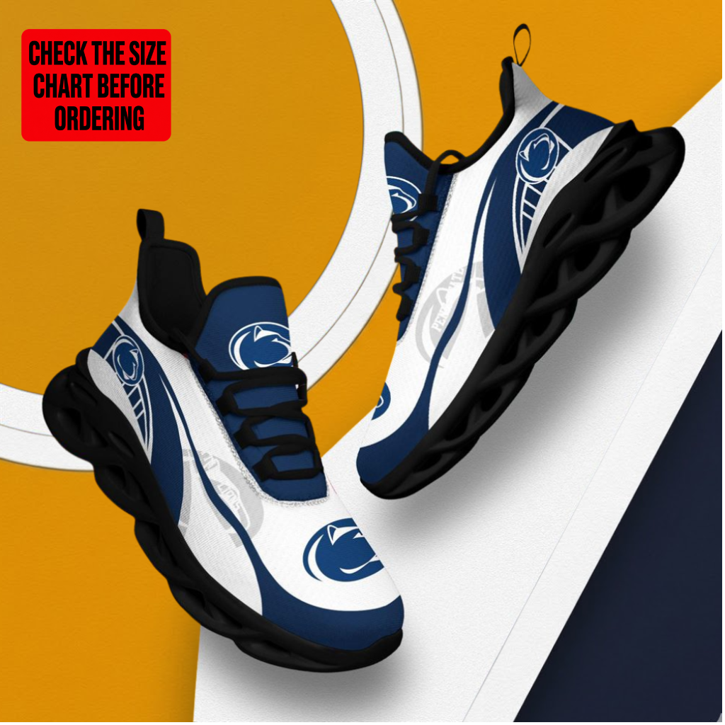 Limited Edition – New Customized NCAA Penn State Nittany Lions Max Soul Sneakers