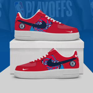 Limited Edition – Customized NBA Los Angeles Clippers Af1 Shoes