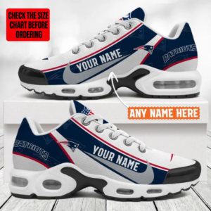 Limited Edition – Customized NFL New England Patriots Air Max Plus Sneakers