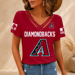 Limited Edition – Customized MLB Arizona Diamondbacks V-Neck Shirt