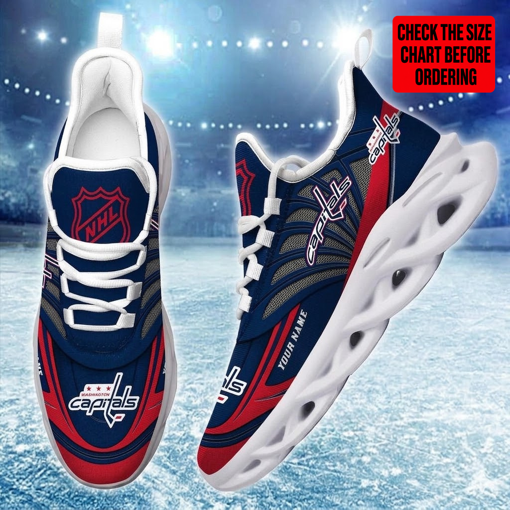 Limited Edition – Customized NHL Washington Capitals Max Soul Shoes