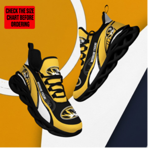 Limited Edition – New Customized NCAA Missouri Tigers Max Soul Sneakers