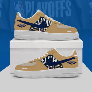 Limited Edition – Customized NBA New Orleans Pelicans Af1 Shoes