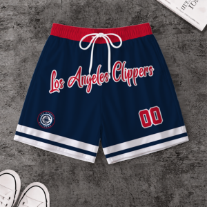 Limited Edition – Customized NBA Los Angeles Clippers Short Pants