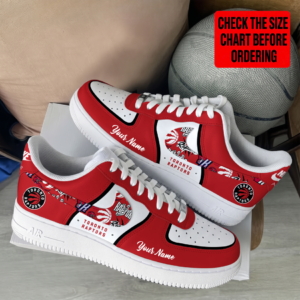 Limited Edition – Customized NBA Toronto Raptors Af1 Shoes