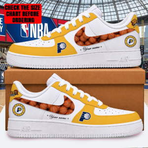 Limited Edition – Customized NBA Indiana Pacers Af1 Shoes