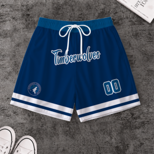 Limited Edition – Customized NBA Minnesota Timberwolves Short Pants