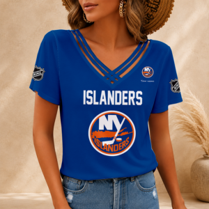 Limited Edition – Customized NHL New York Islanders V-Neck Shirt