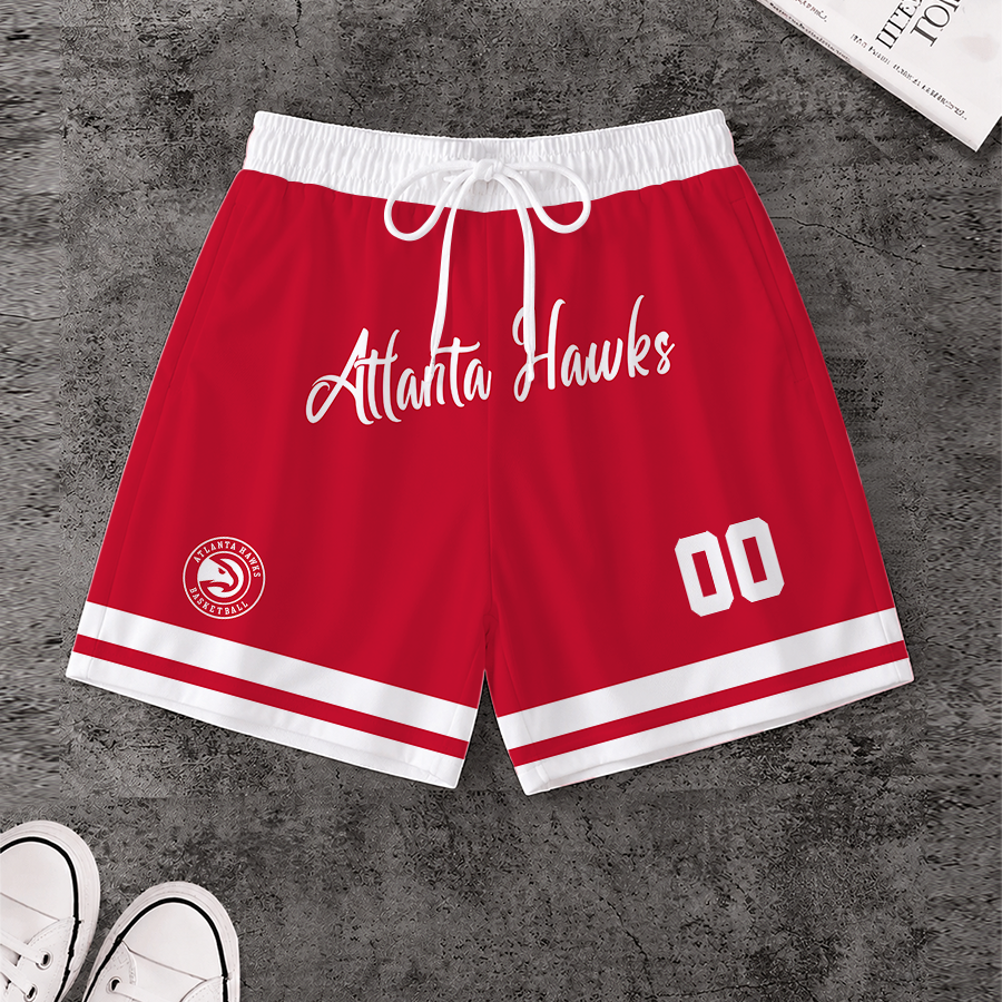 Limited Edition – Customized NBA Atlanta Hawks Short Pants